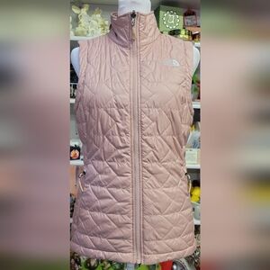 The North Face Women's Light Pink Quilted Vest